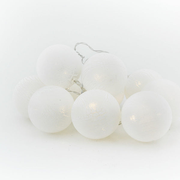 Guirnalda Led Bolas Blancas.