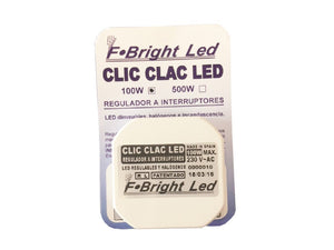 Regulador Led Pastilla para Interruptor Máximo 100W