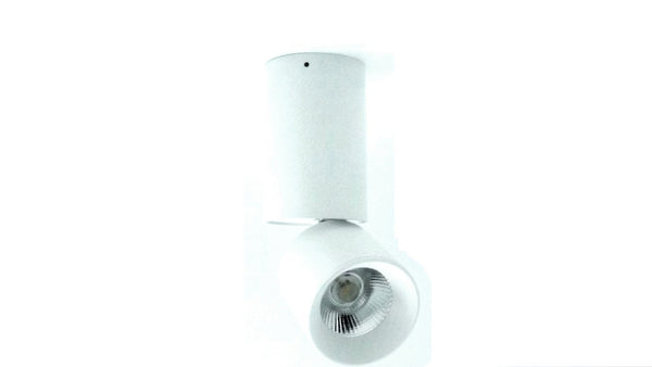 Lámpara Techo Tubo  Direccionable 10W 3000K.