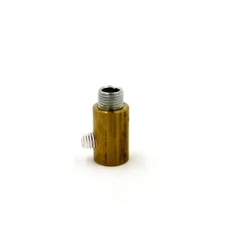 Prensacable Latón 21,2x13mm con Rosqueta y Tornillo.