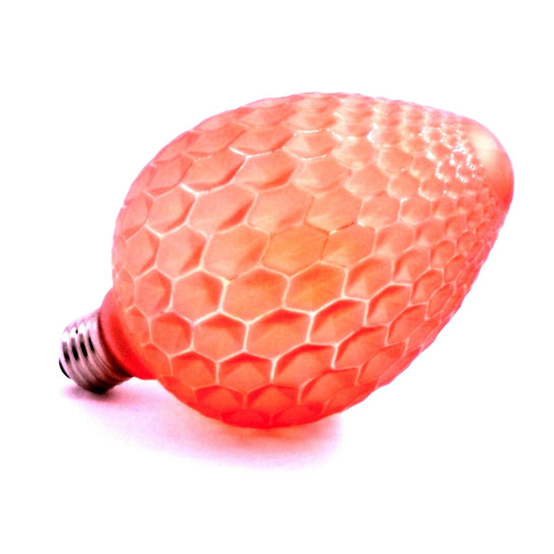 Bombilla Decorativa LED 6W 2700K Piña de Cristal rojo