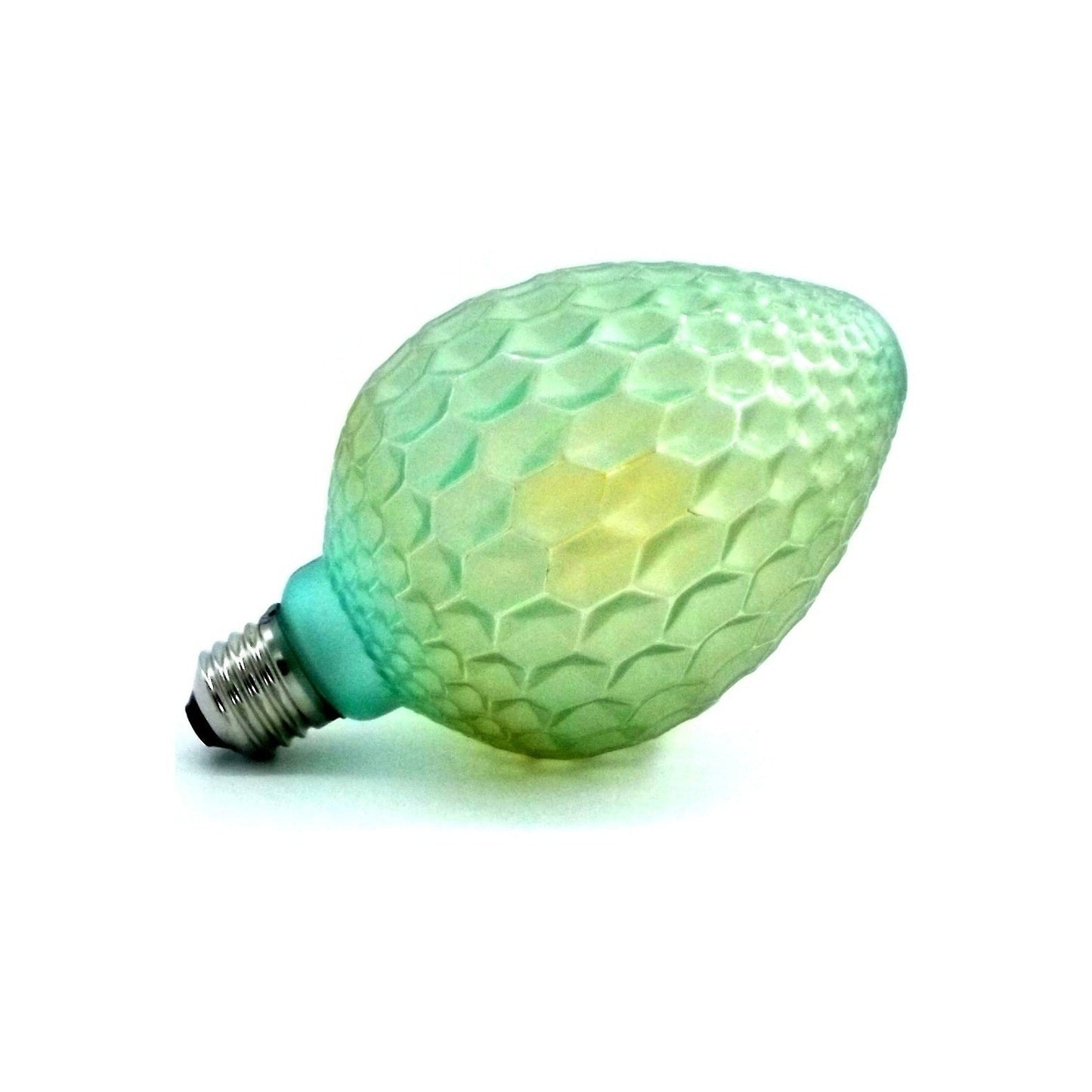 Bombilla Decorativa LED 6W 2700K Piña de Cristal verde