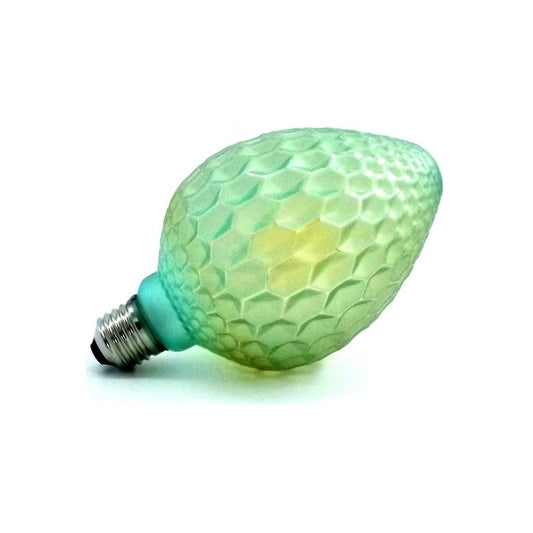 Bombilla Decorativa LED 6W 2700K Piña de Cristal verde