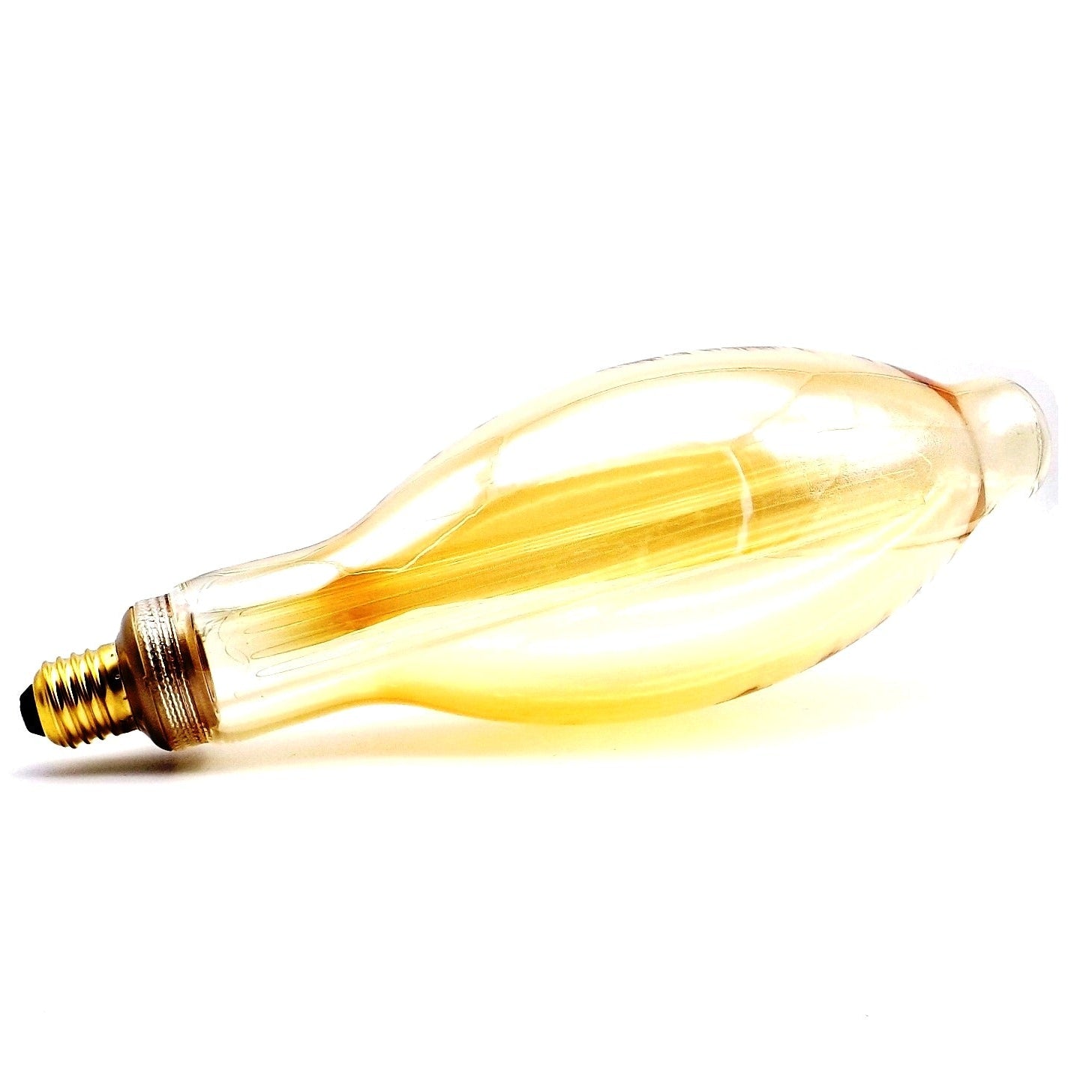Bombilla Decorativa LED E115 E27 1800K 4W Cristal Dorado 2
