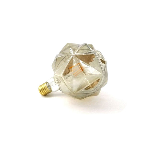 Bombilla Decorativa LED E27 4W 1800K Cristal Gris