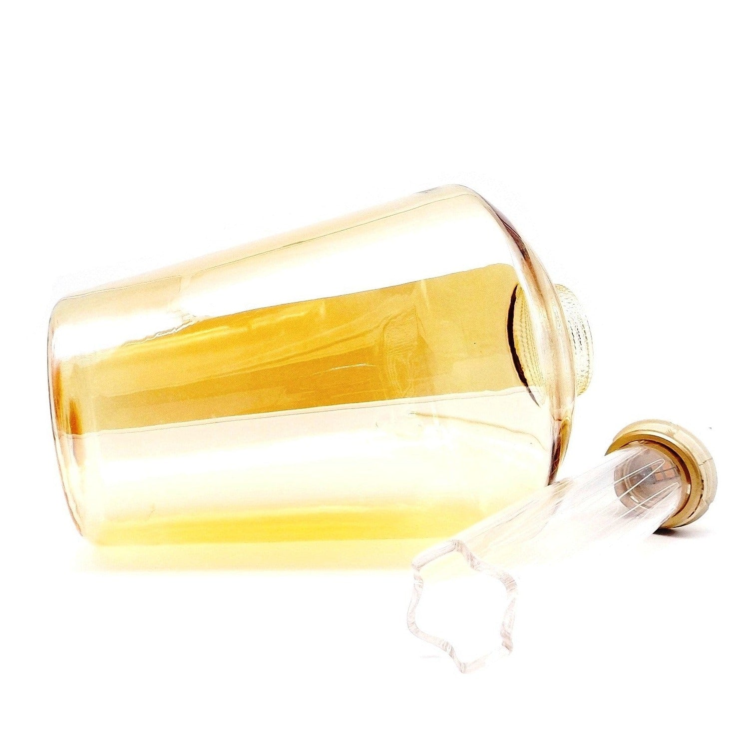 Bombilla Decorativa LED E27 4W 1800K Tulipa en Cristal Dorado 4