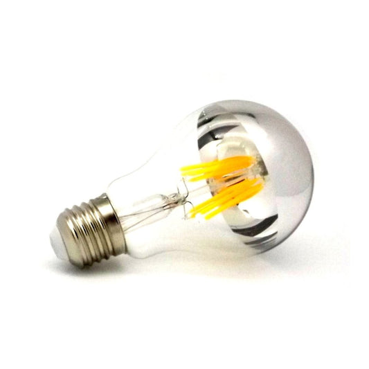 Bombilla Decorativa LED Globo G125 con Espejo - Luz Cálida 3000K, 8W 1