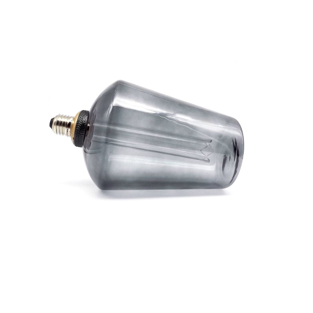 Bombilla Decorativa LED S135 E27 4W 1800K Cristal Gris 3