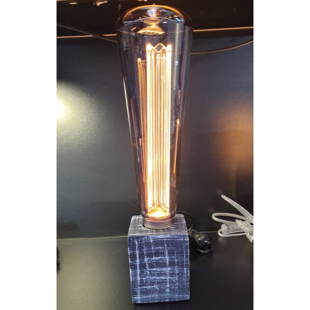Bombilla Decorativa LED ST94 E27 4W 1800K Cristal Gris 1