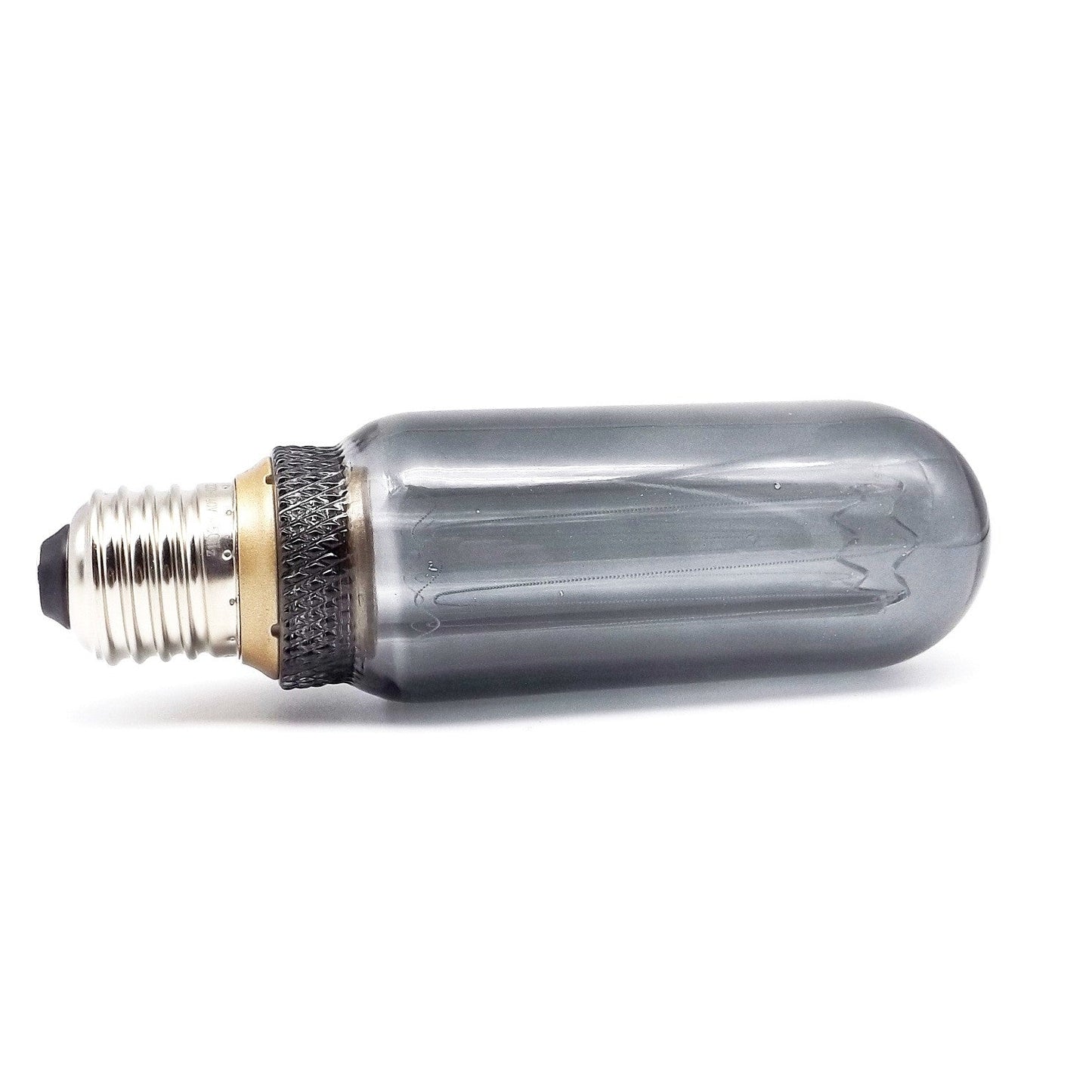 Bombilla Decorativa LED Tubular T45x147mm E27 4W 1800K Cristal Gris 2