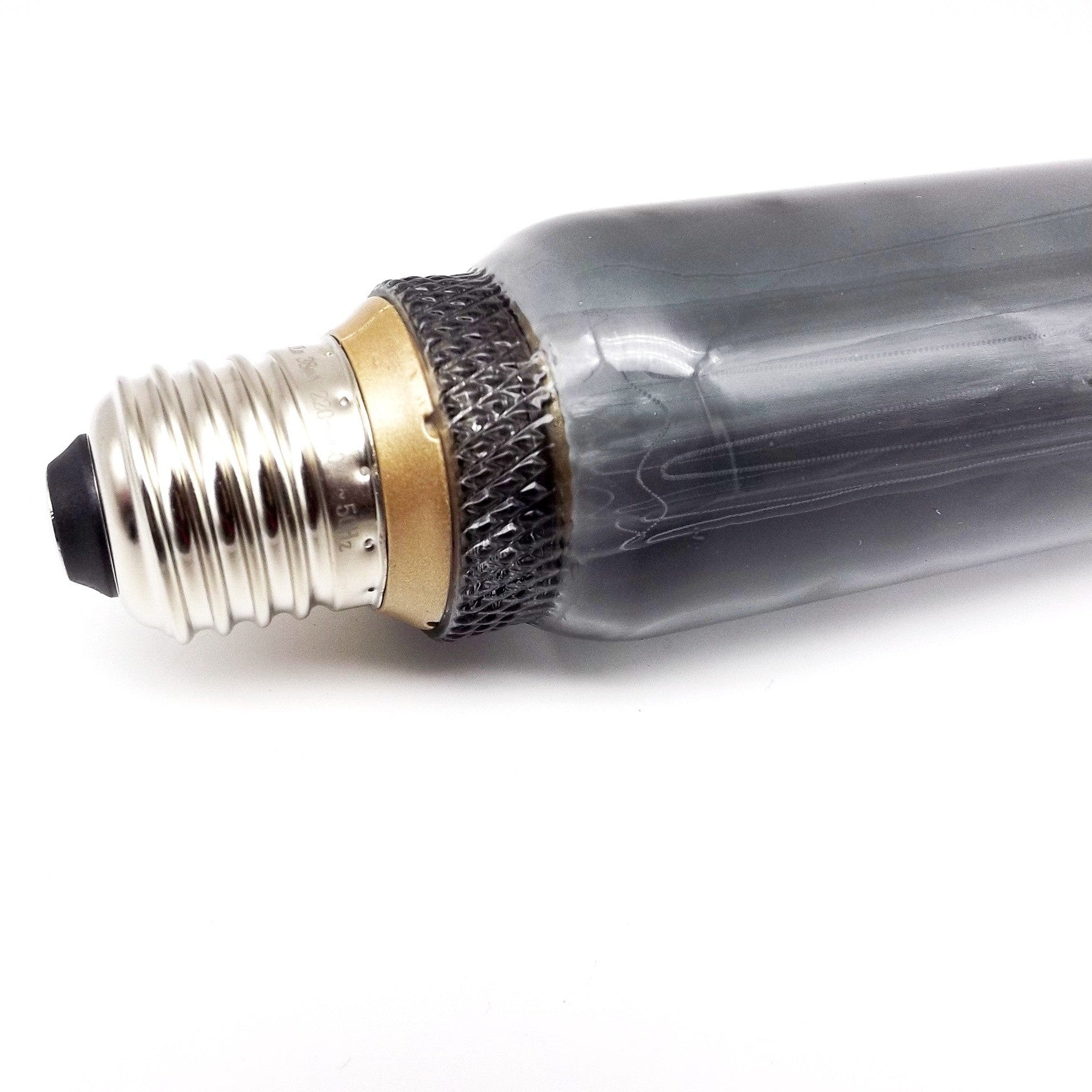 Bombilla Led E27 Tubular Cristal Bombilla Decorativa LED Tubular T45x147mm E27 4W 1800K Cristal Gris 3