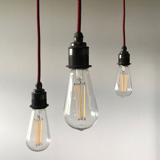 Bombilla Edison Filamento LED E27 4W Cristal Claro 1
