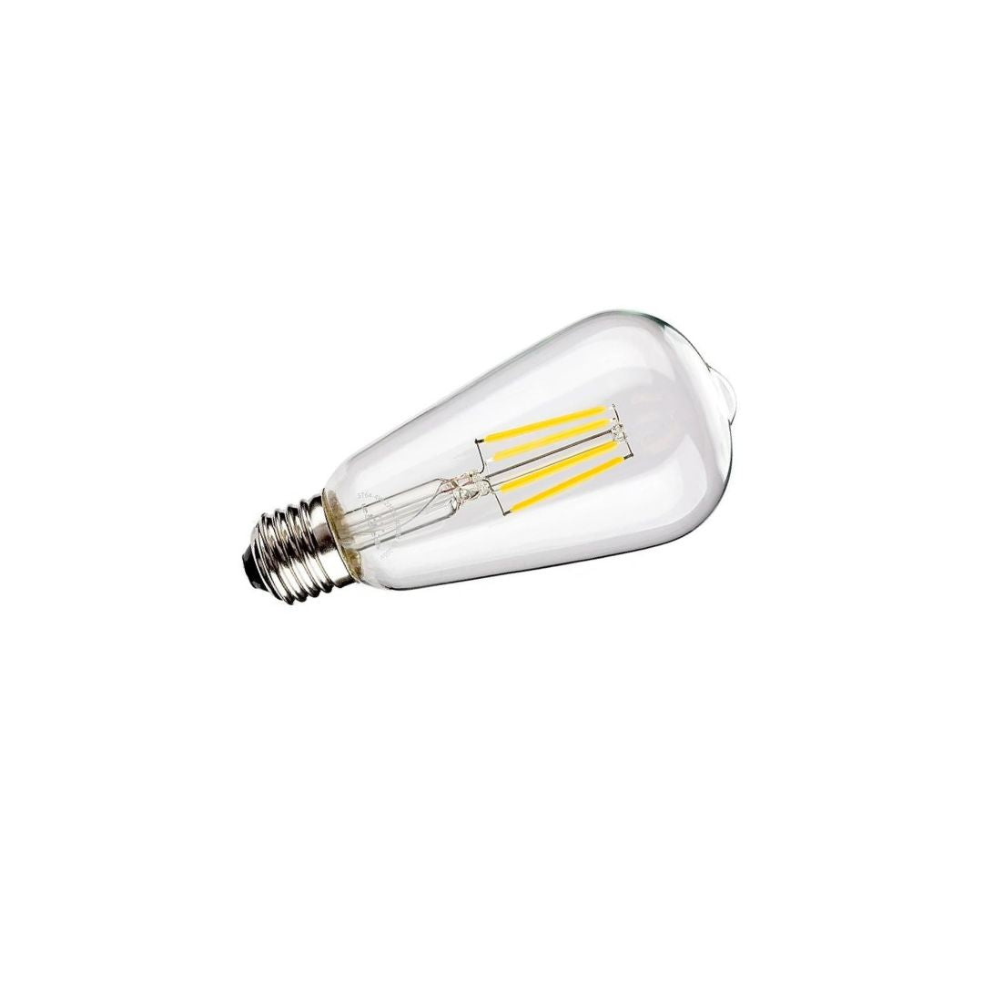 Bombilla Edison Filamento LED E27 4W Cristal Claro 2