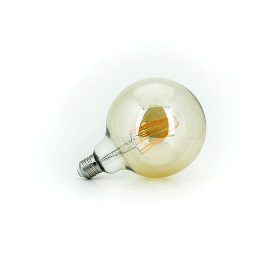 Bombilla LED Globo G125 E27 7W 2200K Regulable – Luz Cálida Decorativa