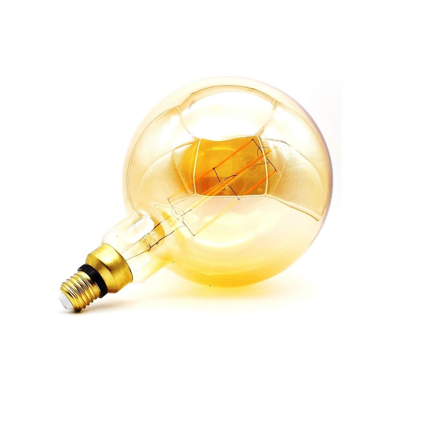 Bombilla LED Globo XL Dorada E27 8W 2200K – Luz Cálida y Decorativa de Gran Tamaño 1