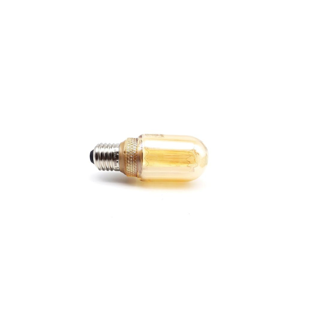 Bombilla Pebetera LED T45x 114mm Vintage E27 4W 1800K 3