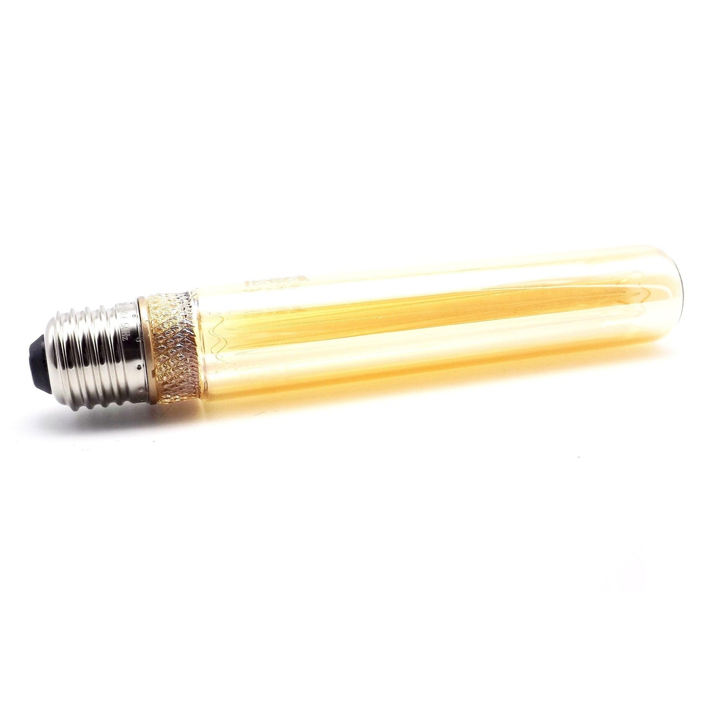 Bombilla Tubular LED  Vintage T30 E27 2W 1800K Cristal Dorado 2