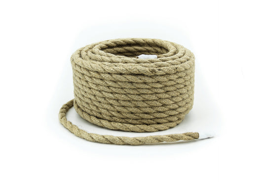 Cable Cuerda Trenzada de Cáñamo 2 x 0,75 mm venta por metro