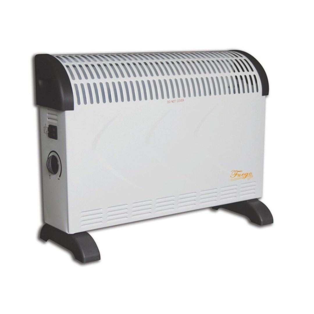 Convecteur électrique 750 W-1 200 W-2 000 W avec mode froid, thermostat réglable et programmateur