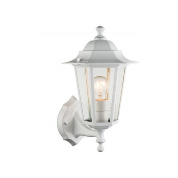 Farol de Pared con 6 Lados y Soporte Bajo