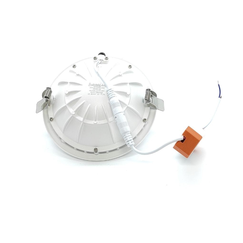 Downlight LED Empotrable Regulable 6W Redondo con Led Oculto y Corte 95 mm