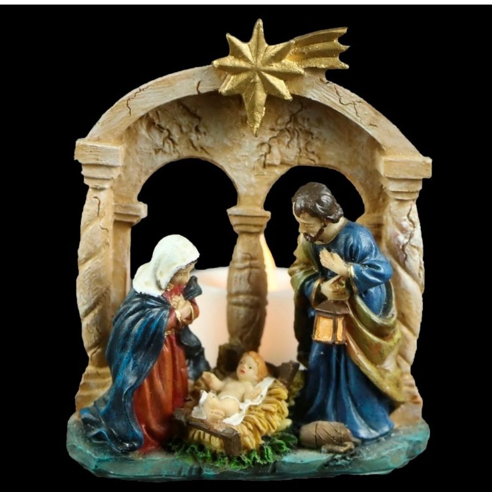 Figura Iluminada do Presépio de Natal