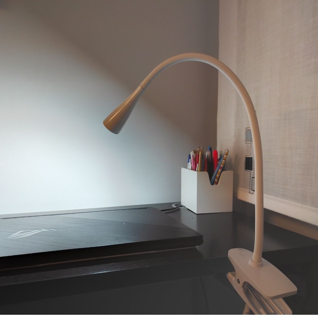 Flexo LED con Pinza de Sujeción Moderno 3W 6400K blanco 1