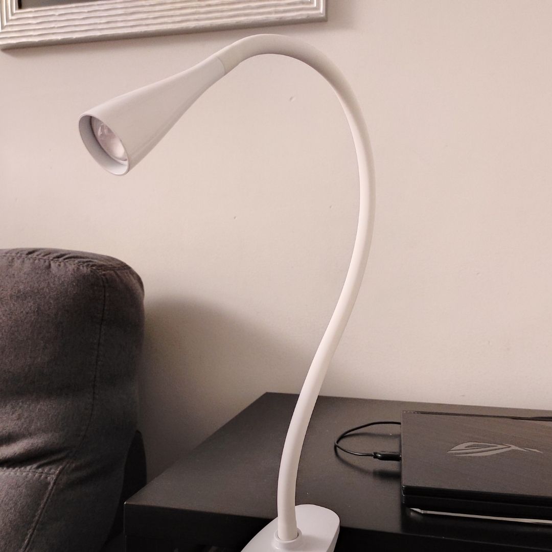 Flexo LED con Pinza de Sujeción Moderno 3W 6400K blanco 3