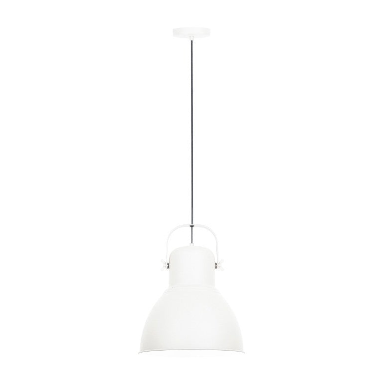 Lámpara Colgante de Techo de Metal Blanco - Elegancia y Modernidad para tu Hogar 2