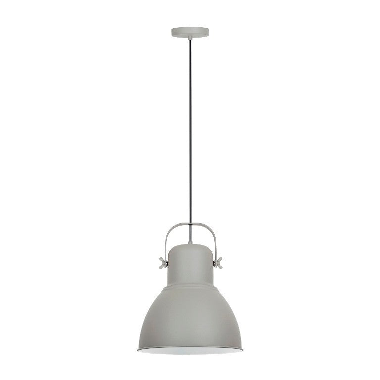 Lámpara Colgante de Techo de Metal Gris - Estilo y Sofisticación para tu Hogar 2