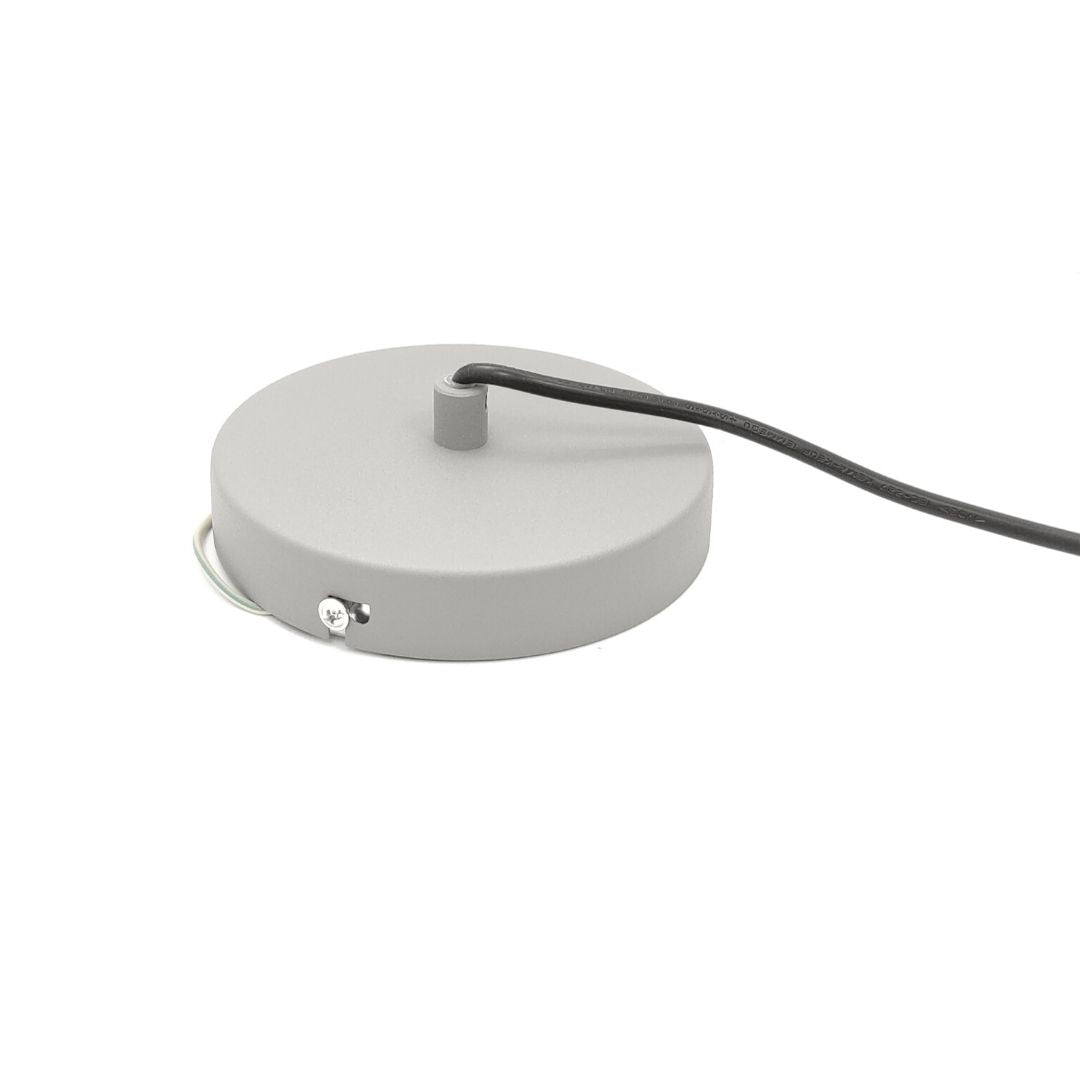Lámpara Colgante de Techo de Metal Gris - Estilo y Sofisticación para tu Hogar 4