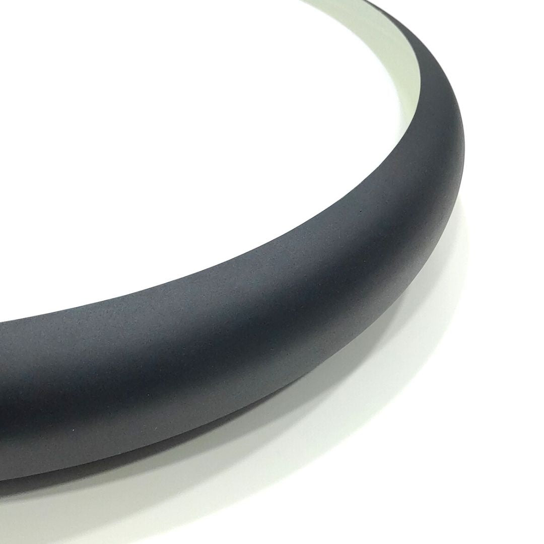 Plafón LED 40W 3000K Redondo en Aluminio Negro 1