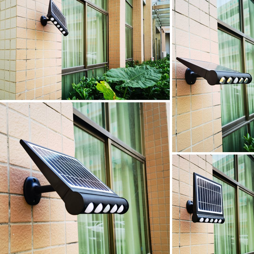 Proyector LED Solar con sensor de movimiento para exterior sin cables