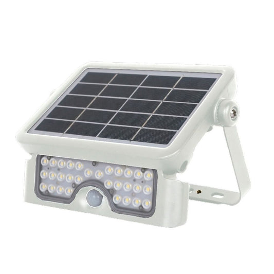 Proyector Led Solar 5W Sensor Crepuscular y Movimiento Blanco IP65