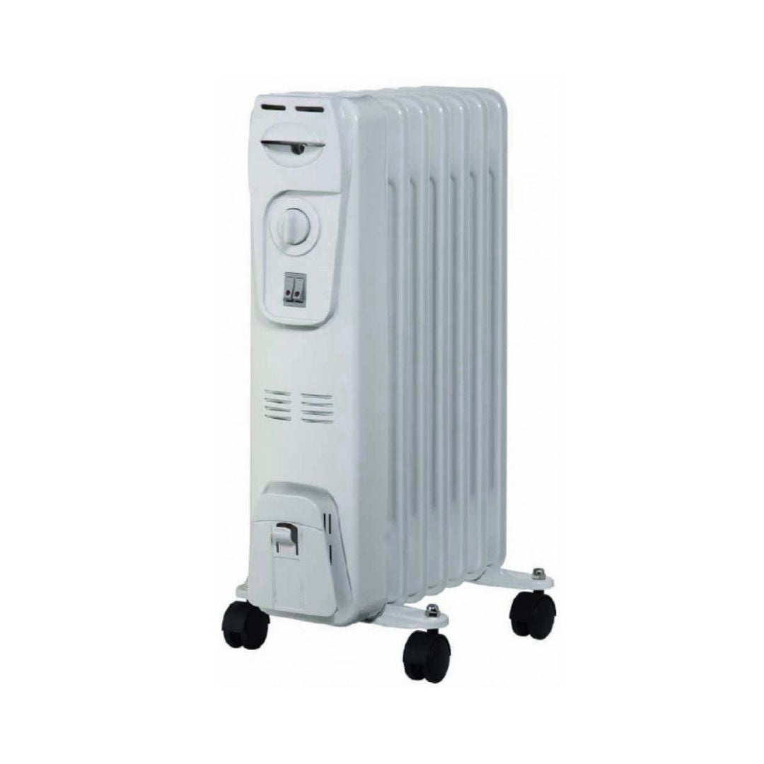 Radiateur à huile 2500w 11 éléments double interrupteur