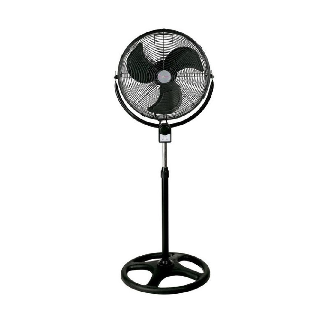 Ventilador de Pie 120w con Alta Velocidad, Orientable y 3 Velocidades