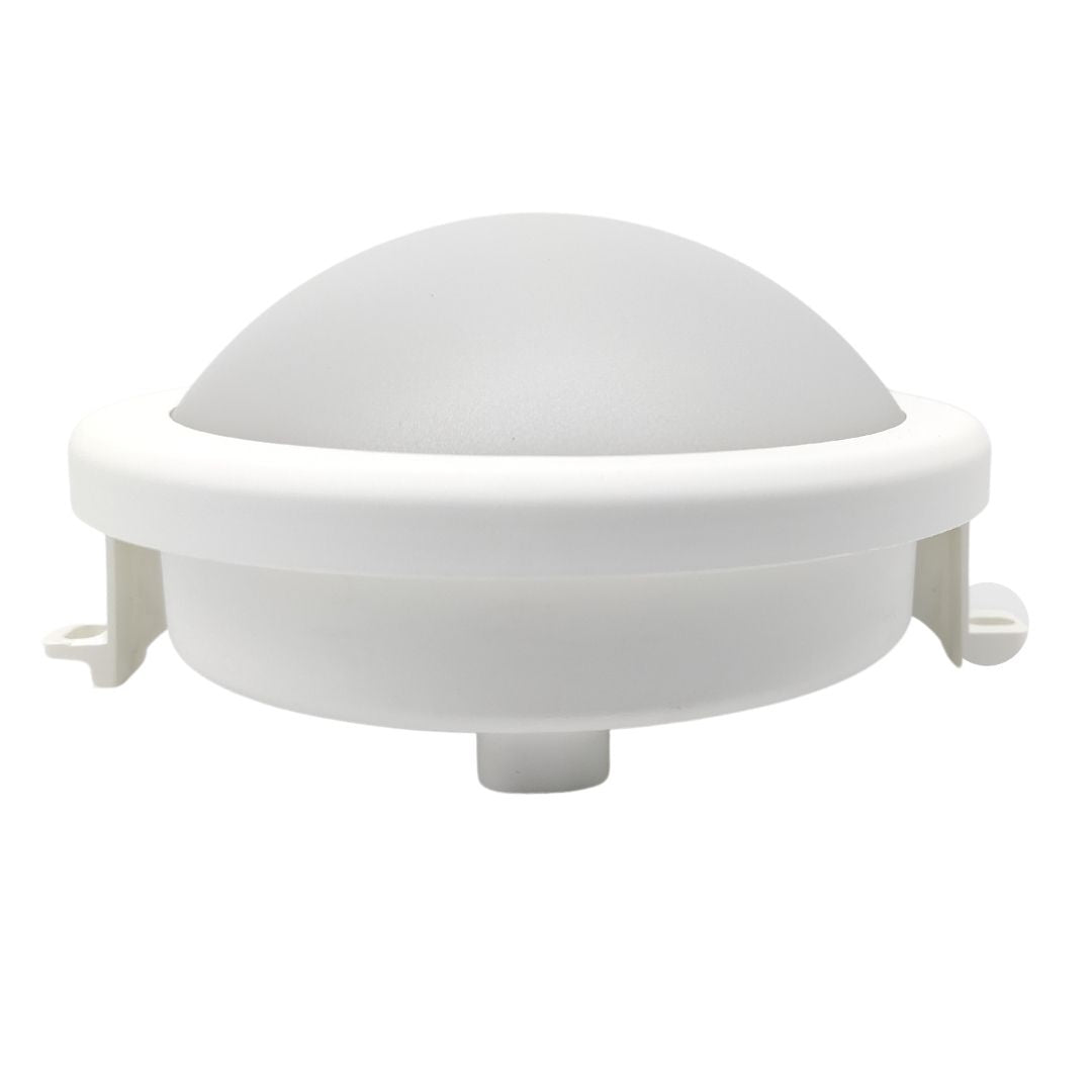 Aplique LED para exterior 8w IP44 redondo branco