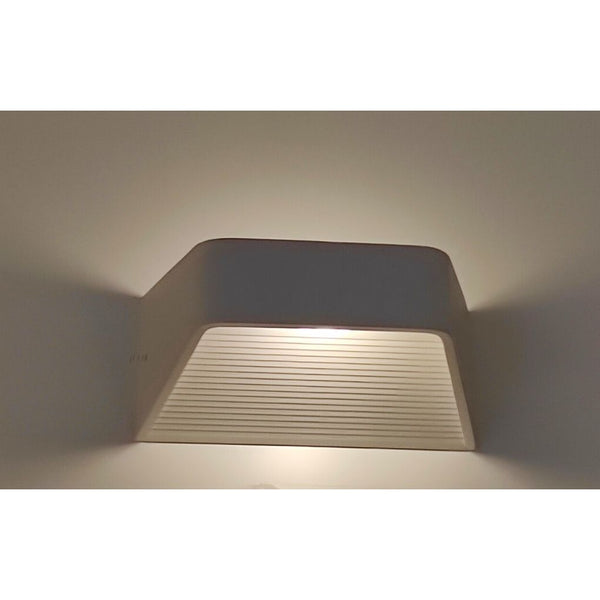 Aplique Led Aluminio Blanco para Interior 6w 3000k