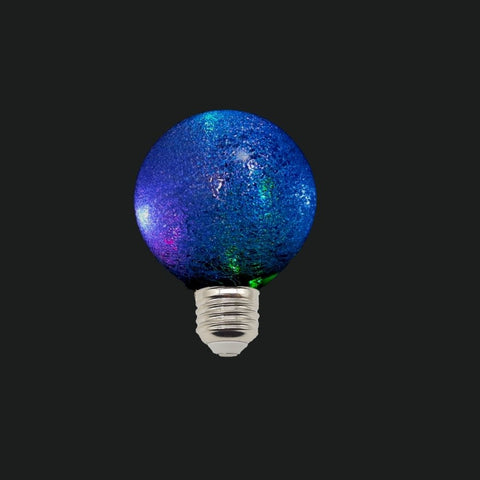 Bombilla Led G80 E27 Especial Guirnalda con Hilo Luminoso RGB.