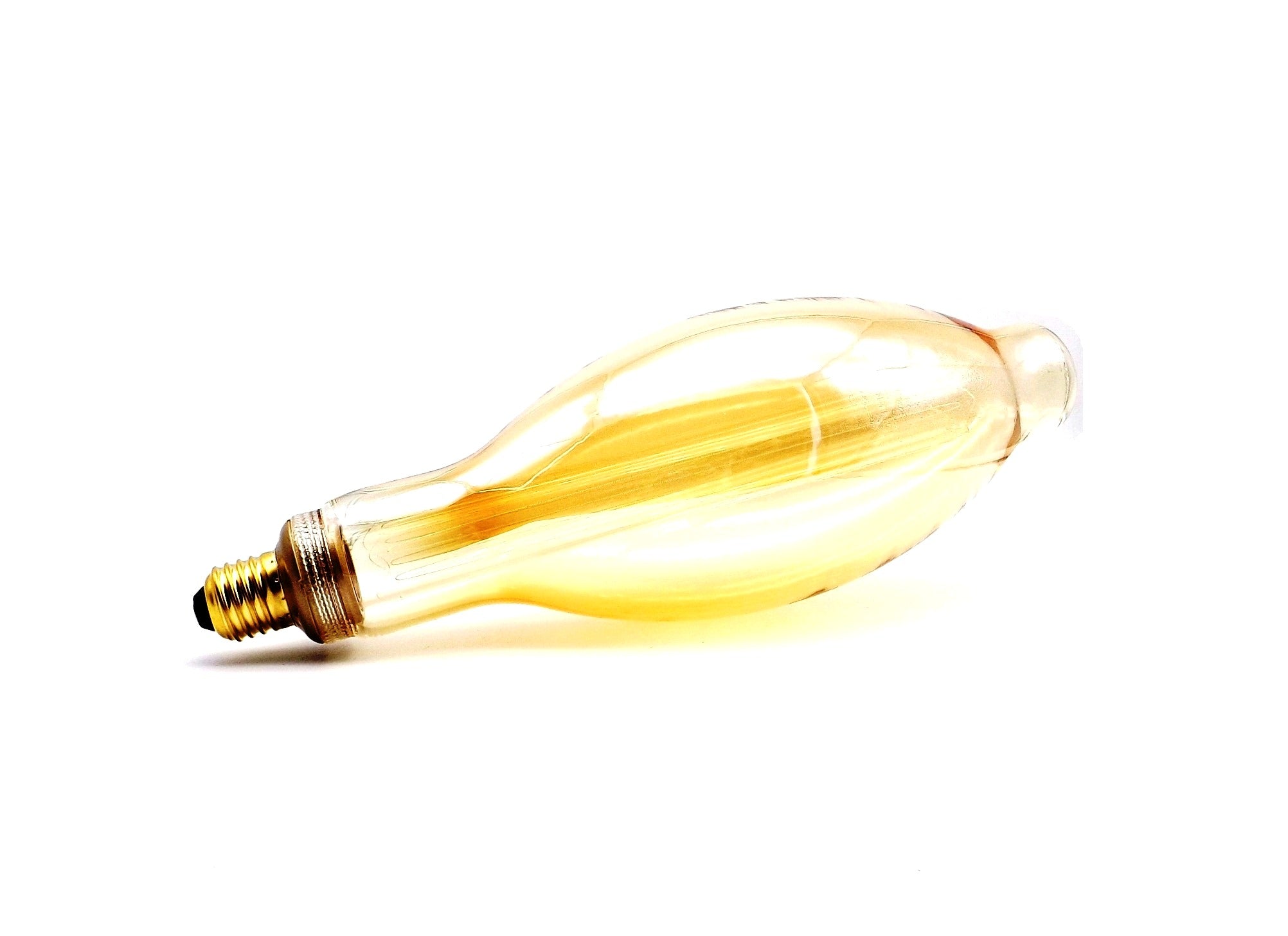 Bombilla Led Vintage E115 E27 1800k 4w de Cristal Dorado