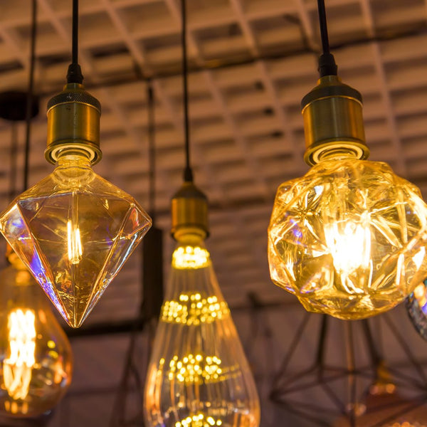 Bombilla Decorativa Led en Cristal Dorado E27 4w 1800k