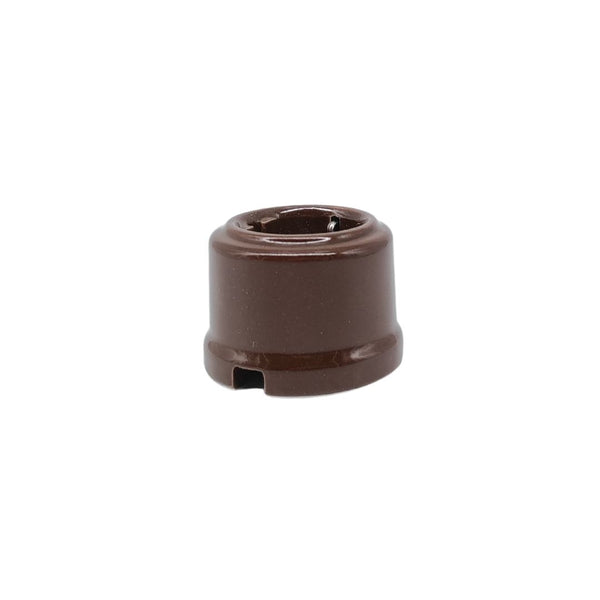 Enchufe Superficie Porcelana Marrón Oscuro 16A 230V