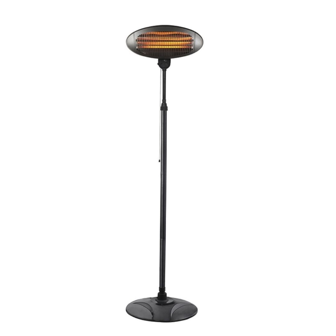 Poêle d'extérieur pour terrasses et patios, 3 niveaux de puissance 2000W