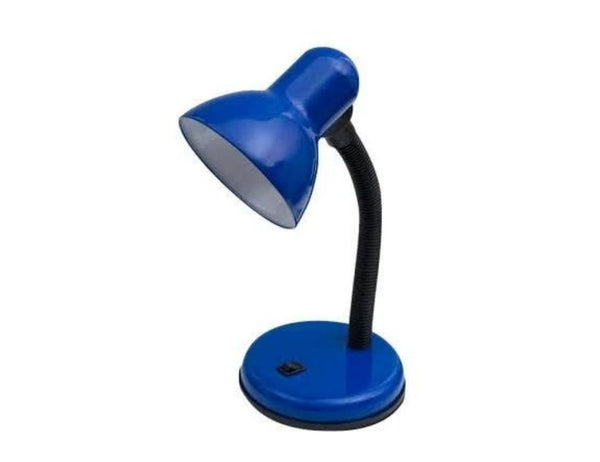 Flexo de Escritorio Azul E27 25w