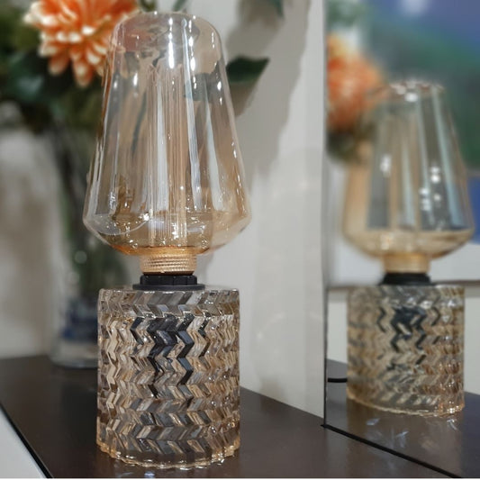 Bombilla Decorativa LED E27 4W 1800K Tulipa en Cristal Dorado 2