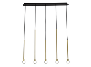 Lámpara Colgante Led Ailana con 5 Focos G9 15W