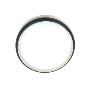 Plafón Led Redondo de Aluminio Negro 40w 3000k