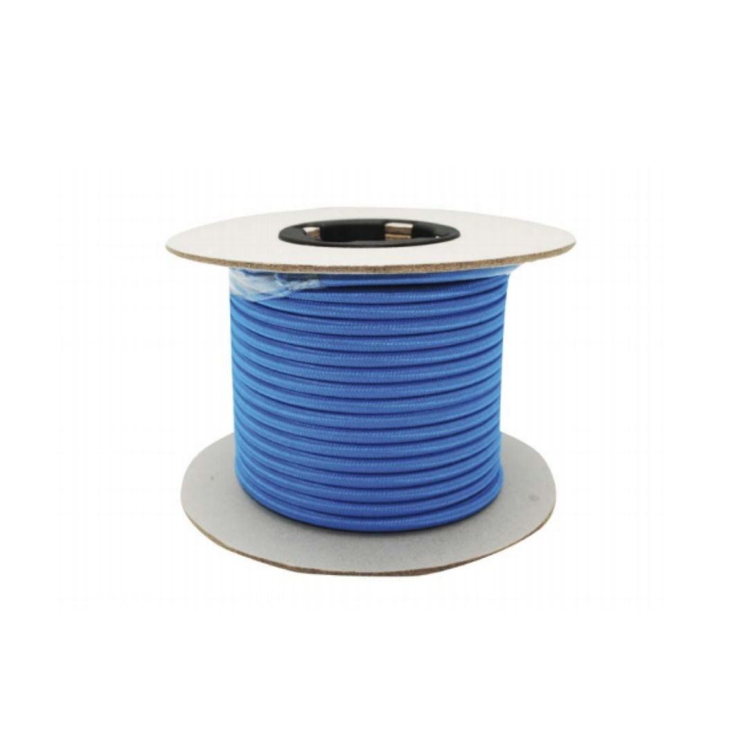 Cable Eléctrico Textil 2 x 0,75 mm Colores Rollo 25m