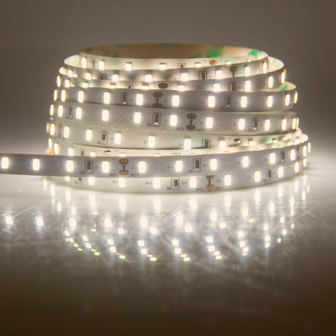 Tira Led Flexible 120 LED/m 4000k 230v IP68 12mm de ancho, corte 10cm, venta por metro