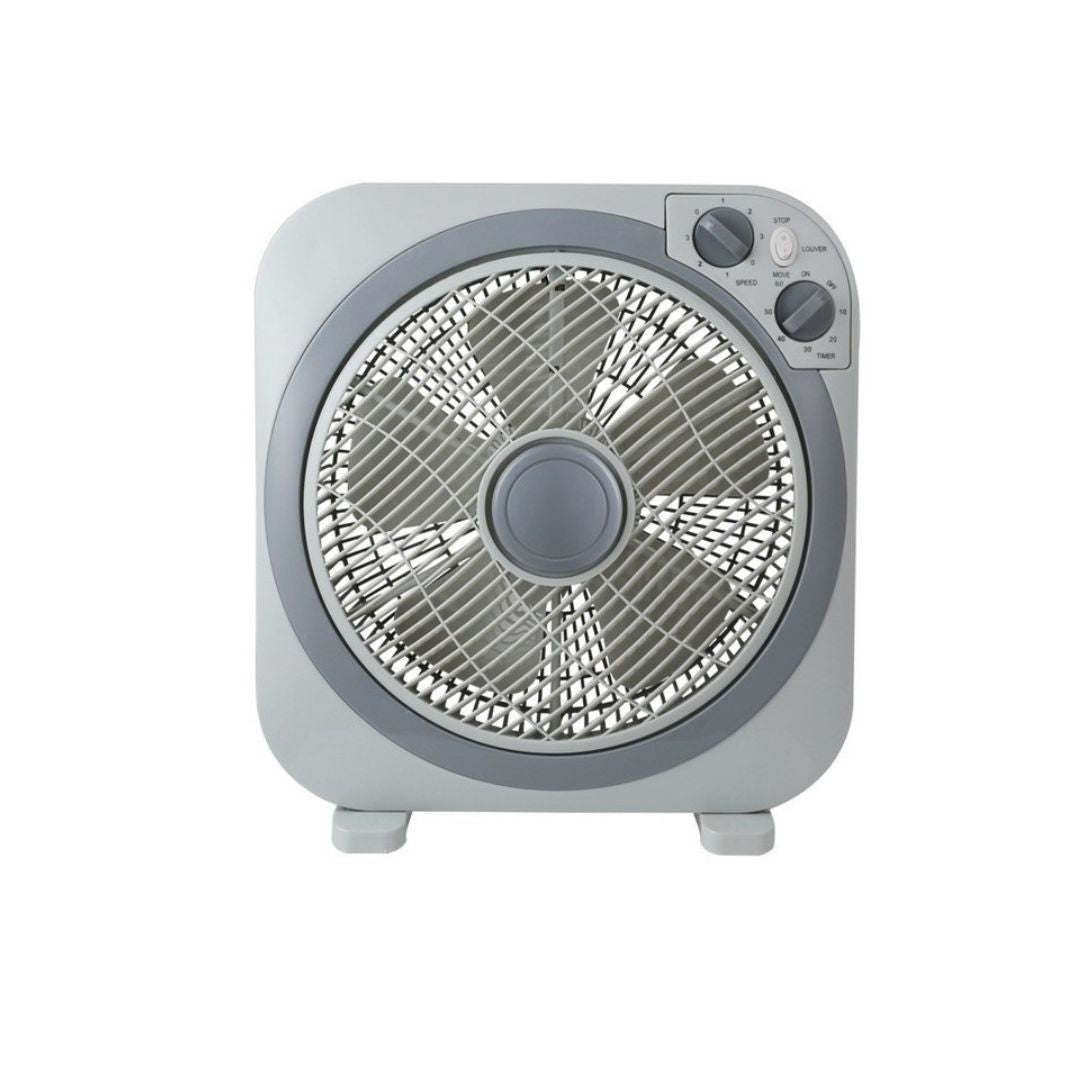 Ventilador de Suelo Box 45w con difusor giratorio y programador